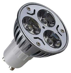 Лампа светодиодная 3W R50 GU10 - двухцветная