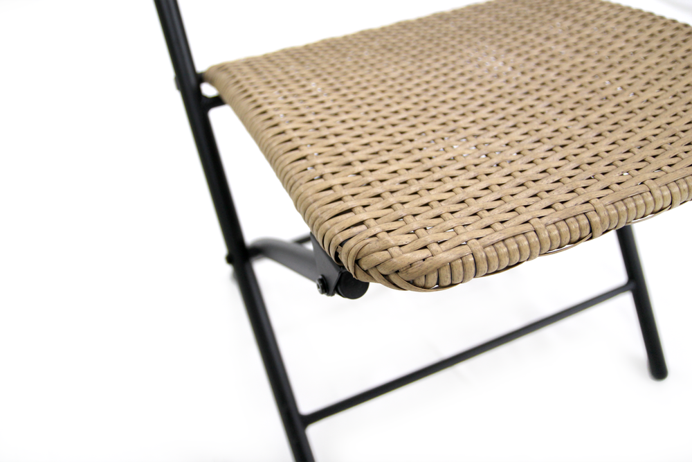 Набор мебели Garden Story Арго 1 уп. (стол+2кресла, ротанг темно-беж)