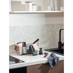 Набор салфеток двухсторонних для сильных загрязнений Cozy Clean, 30х30 см, темно-серые, 2 шт.