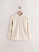 Рубашка для мальчика Next E31-731, Кремовый