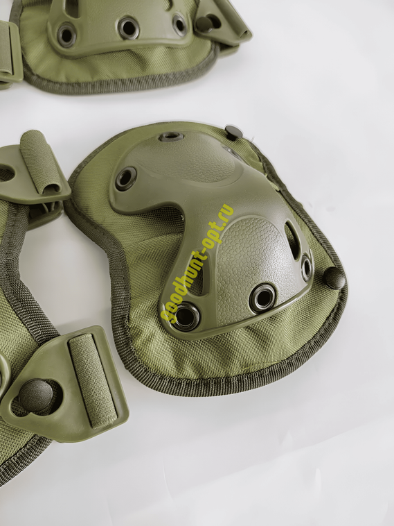 Тактические наколенники и налокотники военный комплект Олива