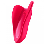 Мини вибратор (вибратор на палец) Satisfyer High Fly красный