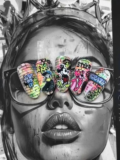 Пластина для стемпинга Enigmanic Stamping №029