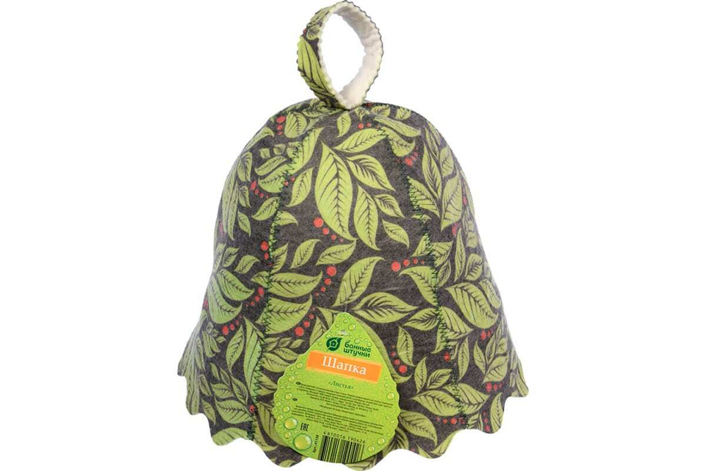 ШАПКА Д/БАНИ И САУНЫ БАННЫЕ ШТУЧКИ ЛИСТЬЯ 41139