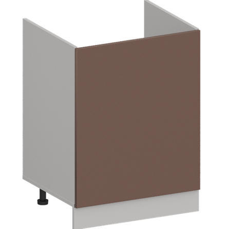 Кухня Модуль ШНМ 600М Вотан / Пудрово-розовый