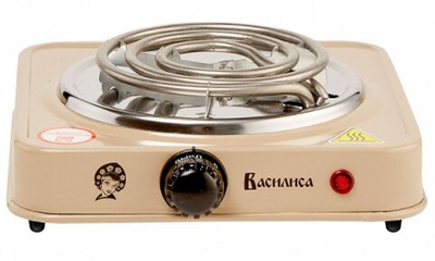Электроплитка ВАСИЛИСА ВА-901 бежевая
