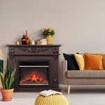 Каминокомплект Real Flame Philadelphia 25,5/26 DN с очагом Moonblaze Deluxe Brass