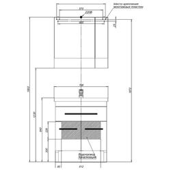 Тумба с раковиной Aquanet Сиена 70 белый (напольный 1 ящик 2 дверцы)