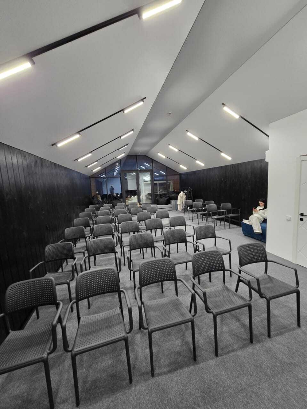 Кресло пластиковое Nardi Bora, антрацит