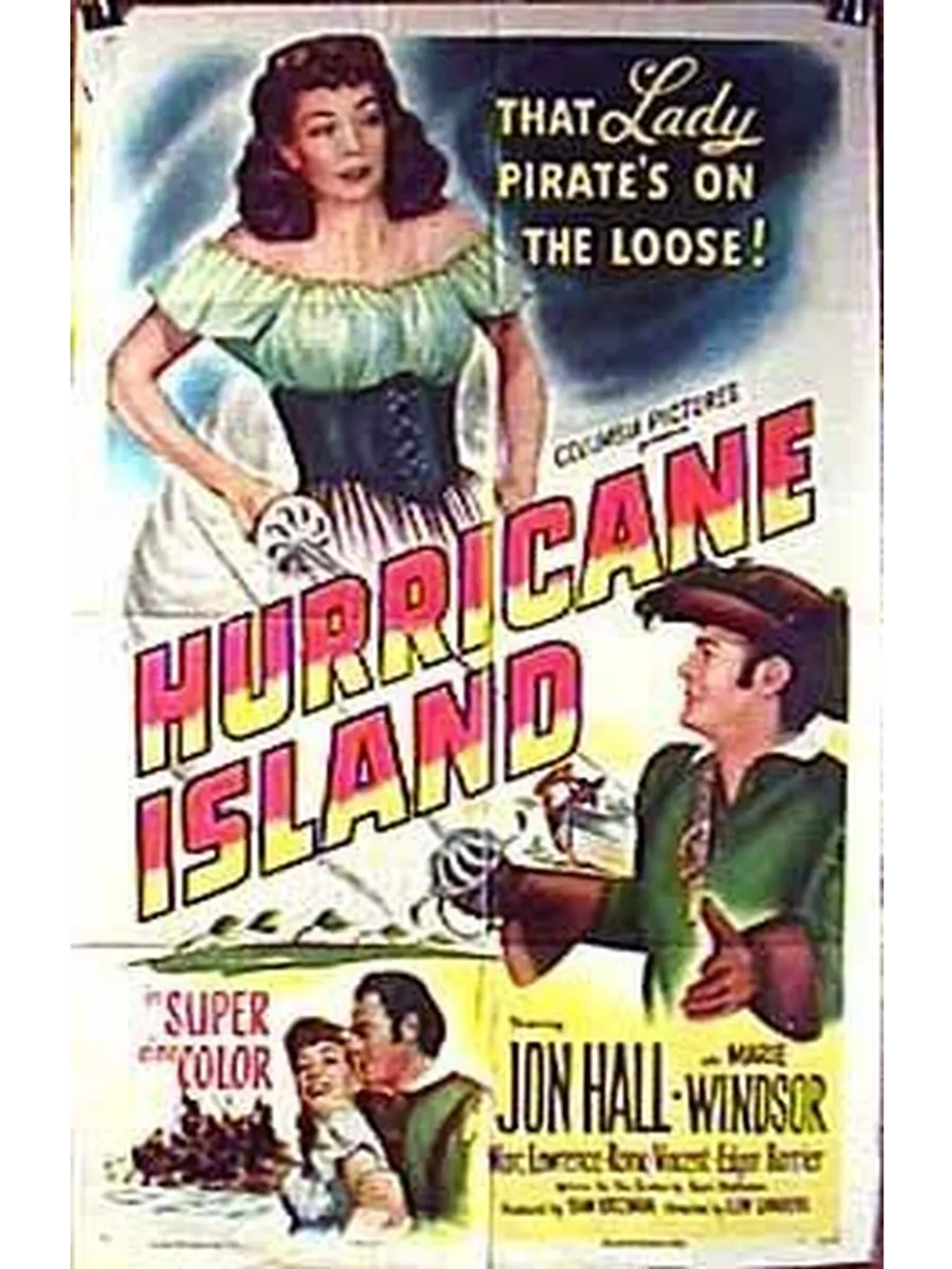 Остров ураганов (1951) (DVD-R)