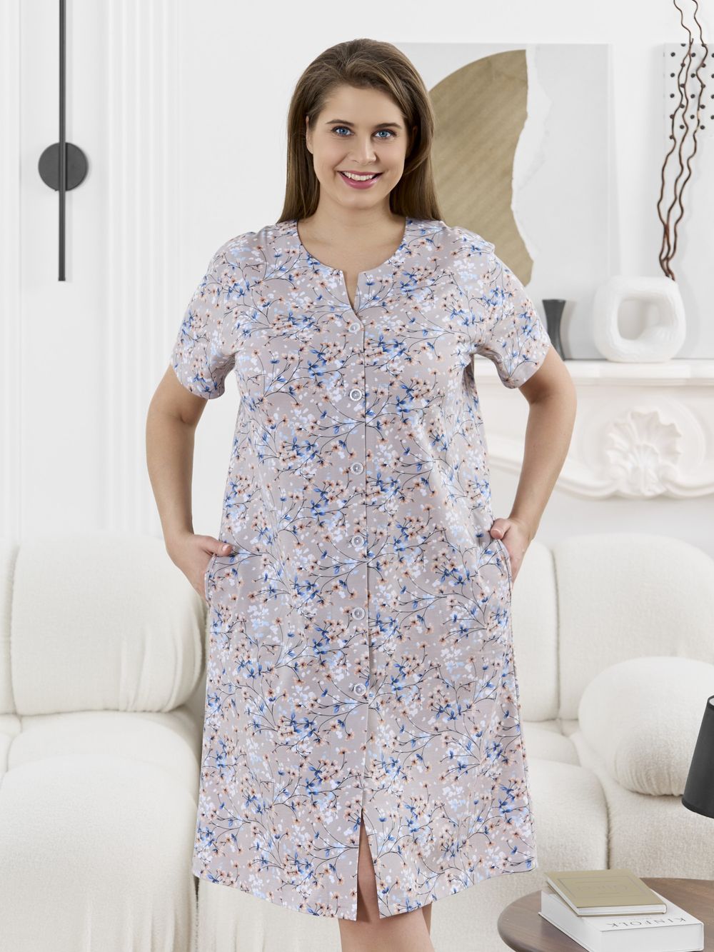 Халат Забвение-2 Виотекс БЕЖЕВЫЙ