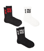 Носки 3 пары Hugo Bodywear - черный(50518606)