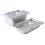 Набор гастроемкостей с крышками под ложку GN1/4-40,100