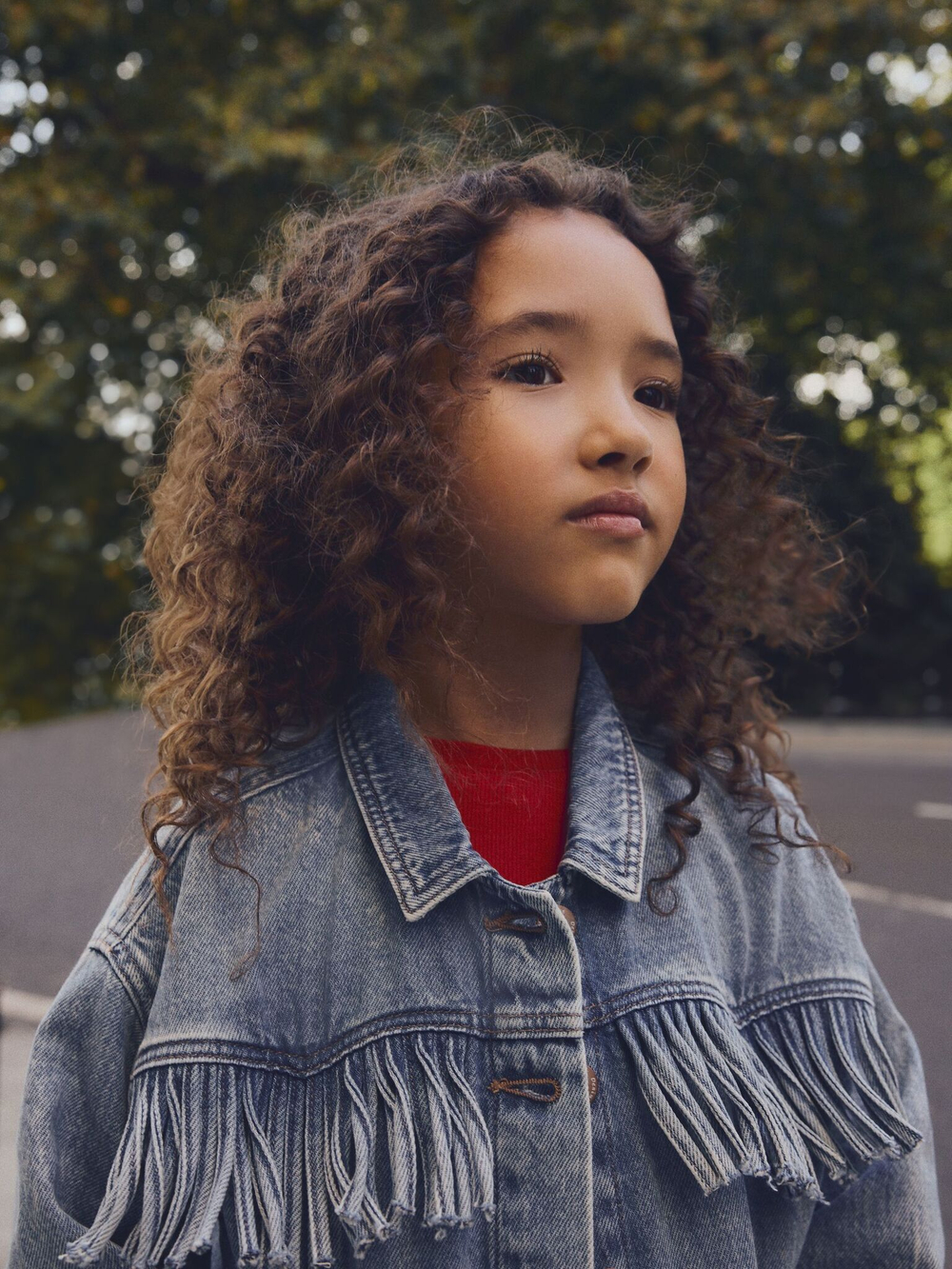 Куртка джинсовая для девочки Next E32-672, Синий