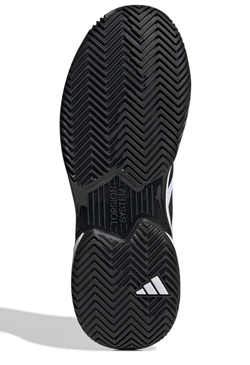 Мужские кроссовки теннисные Adidas CourtJam Control M - cloud white/core black/cloud white