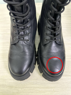 Ботинки женские(мех) 40р уценка_1337