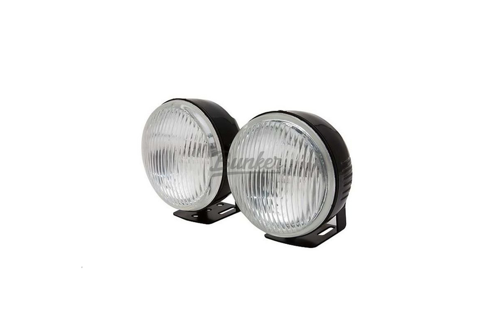 Фара противотуманная DLAA LA168 (белый 12V 55A H3) круглый D=90 (рифленое стекло) LA168