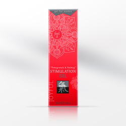 Интимный гель Shiatsu Stimulation Gel Pomegranate & Nutmeg 30 мл