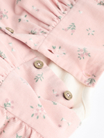 Комбинезон и боди в комплекте для девочки Next Q94-787, Розовый, Молочный