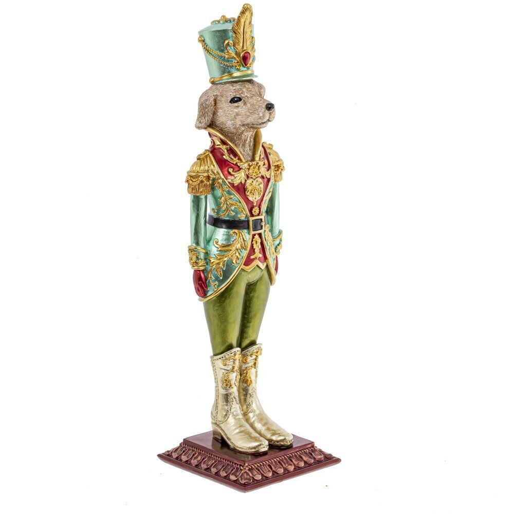 GAEM Фигурка декоративная "Солдатик-собака", L9 W9 H32 см