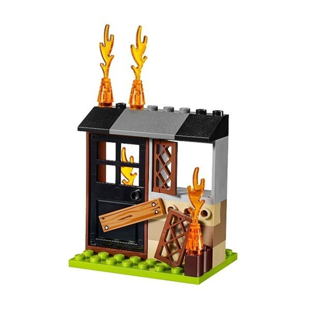 LEGO Juniors: Чемоданчик «Пожарная команда» 10740 — Fire Patrol Suitcase — Лего Джуниорс Подростки