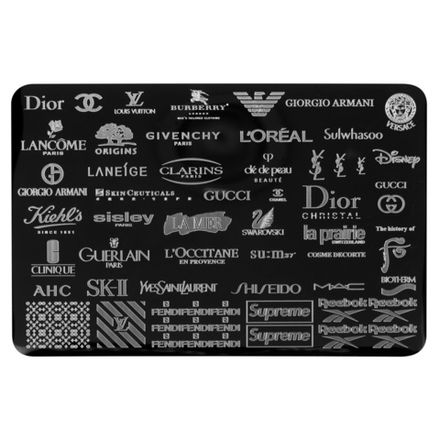 Irisk Пластина для стемпинга 053, 9,5х14,5см