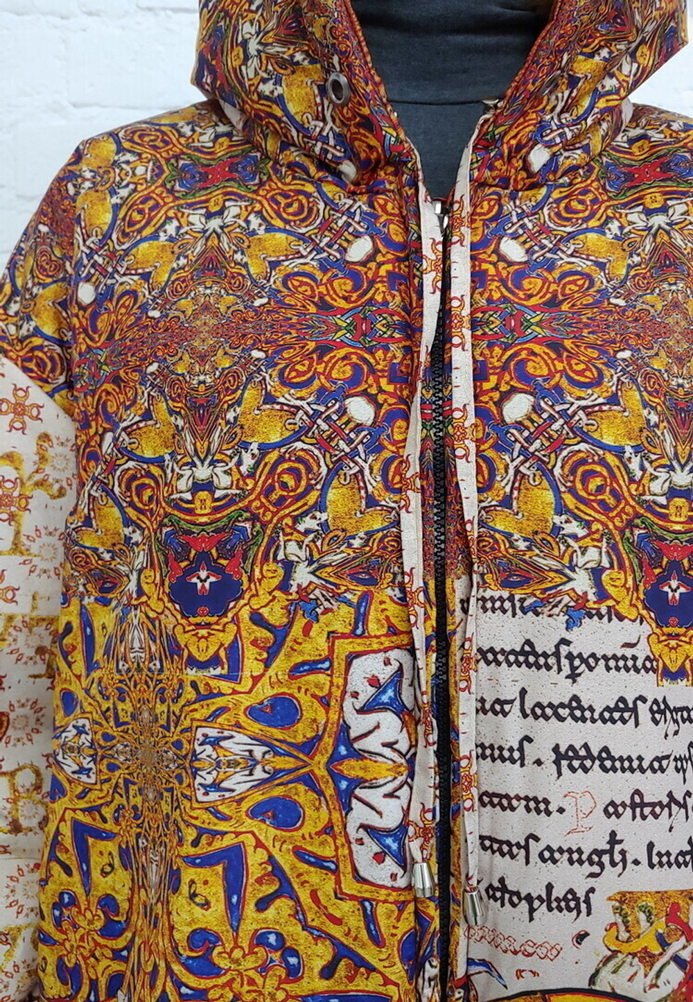 Двустороннее пальто-парка