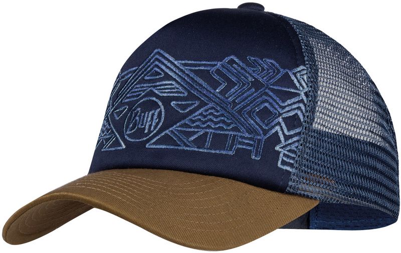 Кепка детская Buff Trucker Cap Kasai Night Blue Фото 1