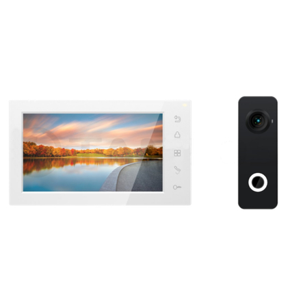 Комплект HD видеодомофона Amelie HD X kit (White)