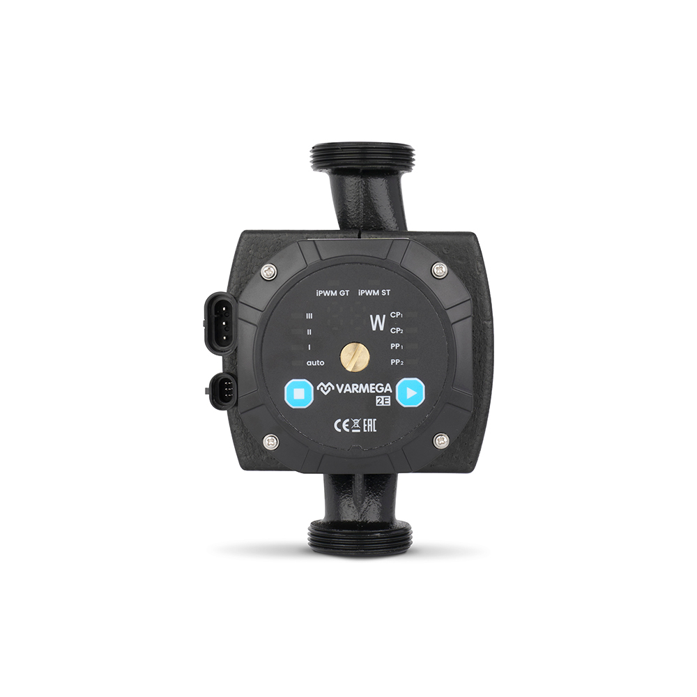 Циркуляционный энергоэффективный насос Varmega VMCP03 2E 25/80 180 мм, с гайками и термоизоляцией
