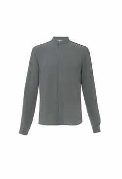 Рубашка с длинным рукавом серая 03-05-23 SS men