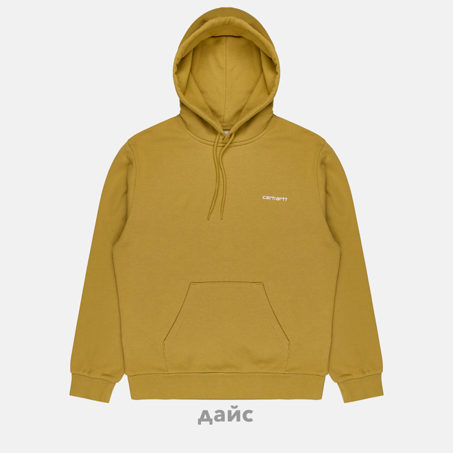 Толстовка мужская Carhartt WIP Script Embroidery Hooded