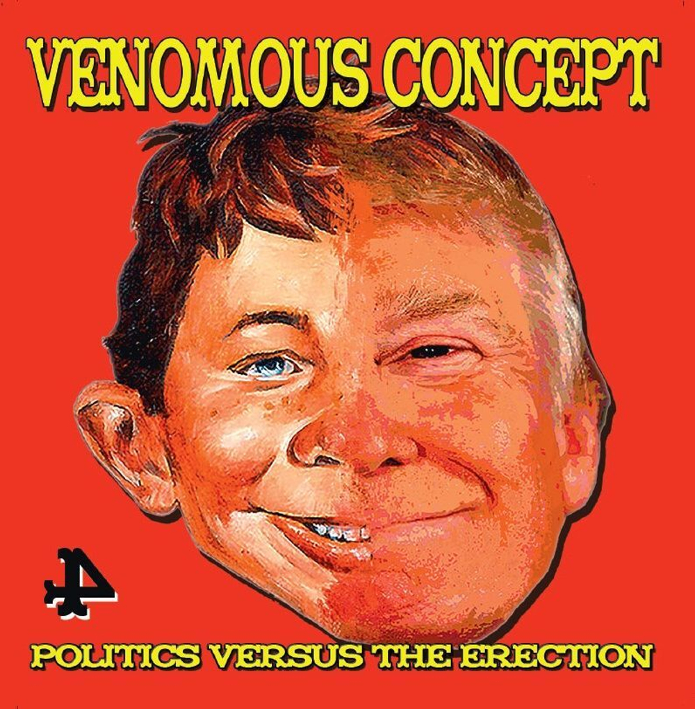 VENOMOUS CONCEPT - Politics Versus The Erection (DIGIPACK CD), музыкальный компакт диск