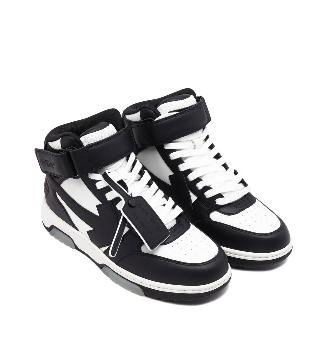 Кожаные кроссовки OFF-WHITE - белый(OMIA259C 99LEA002)