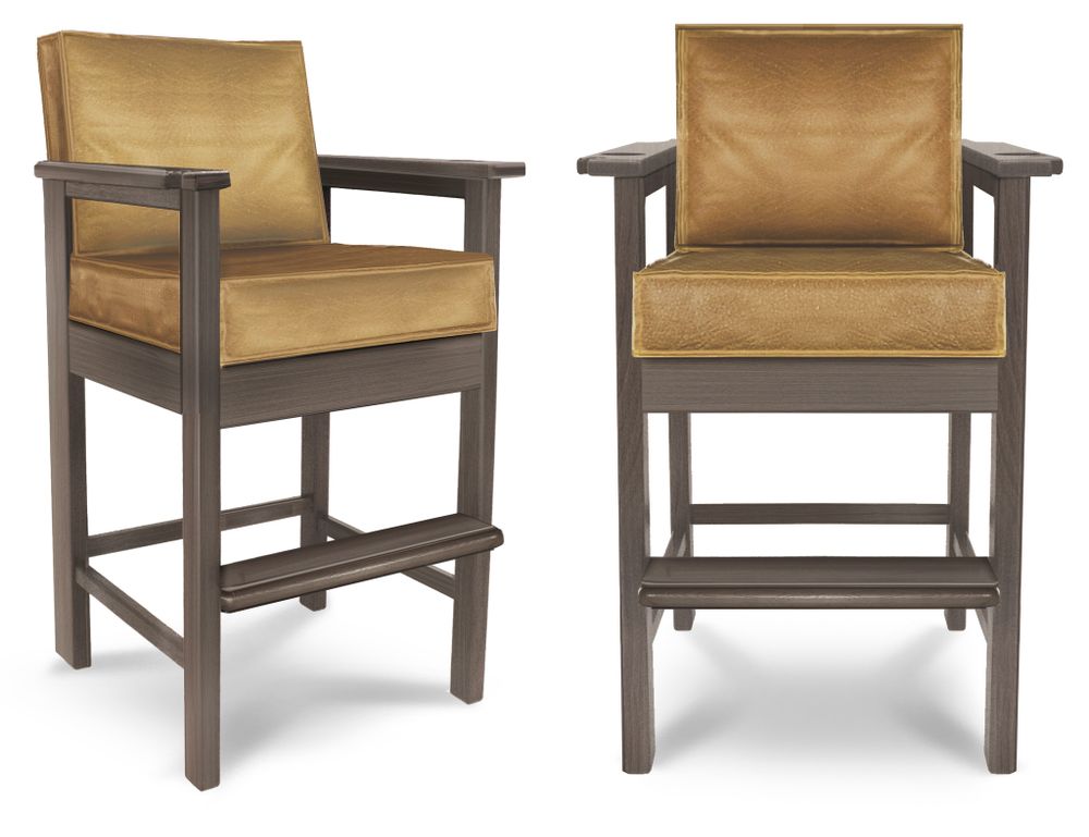 Стул бильярдный Бристоль ясень (Grey_bristol,Винилискожа Mahogany,Винилискожа (Mahogany) цвет № 202)