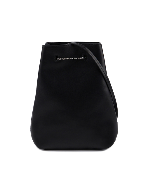 Сумка-кисет FLEUR цвета черного янтаря