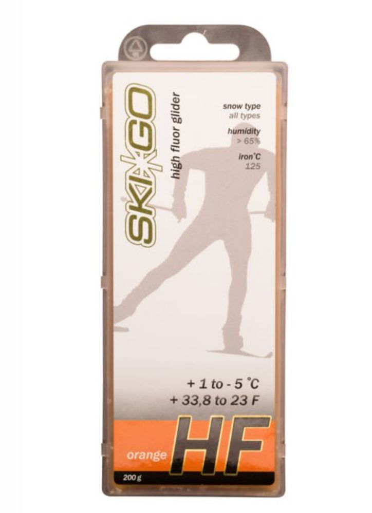 SkiGo HF Orange +1 до -5°C (для нового мелкозерн. снега) 200