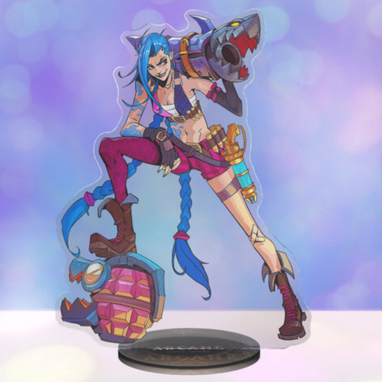 Фигурка акриловая Аркейн Джинкс 2, Arcane