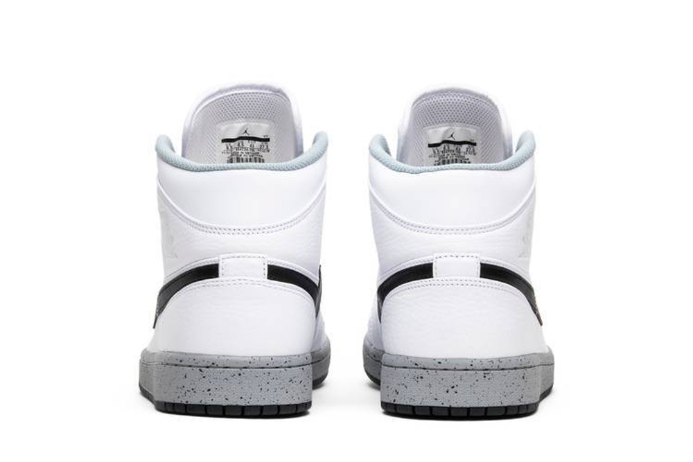 Кроссовки Jordan Air Jordan 1 Mid White Cement