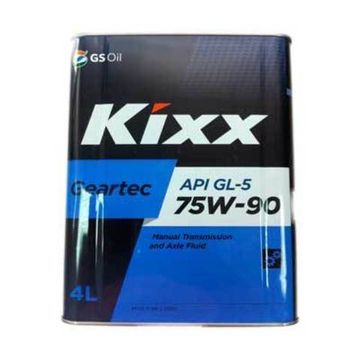 Kixx GEARTEC GL-5 75W-90 трансмиссионное масло МКПП (4 Литра)