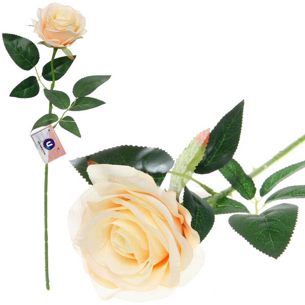 Цветок искусственный 50см «Роза» чайная