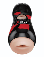 Мастурбатор-ротик Vibrating Oral Stroker (Цвет: телесный)