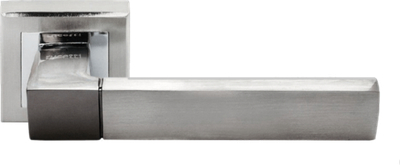 Ручка дверная RAP 16 никель белый/хром