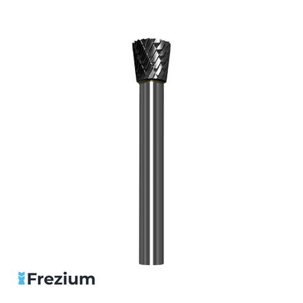 Борфреза по металлу "IMCO" (9,5x6x9,5x52; SN-2M; 60571; Форма N)