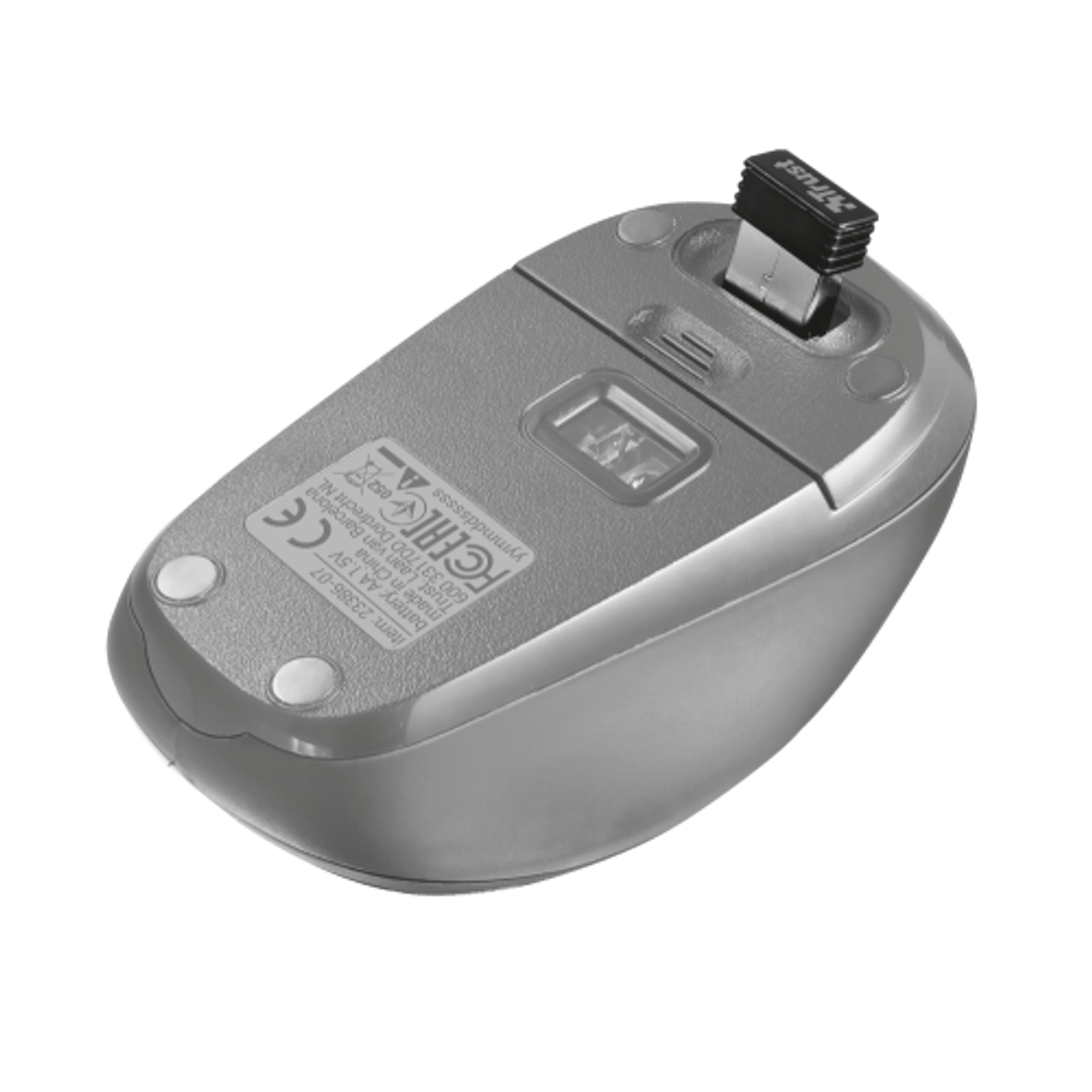 Мышь Trust 23386 беспроводная компактная белая Yvi | Мыши