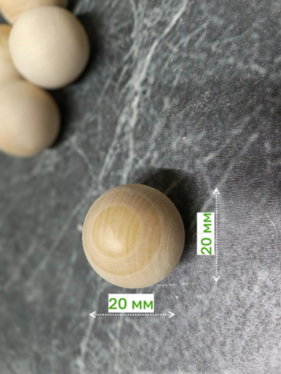 Шар цельный, заготовка 20*20 мм