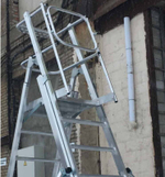 Лестница - платформа телескопическая MEGAL ТЛП-К (0,8 - 1,3)