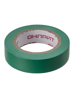 Изолента ПВХ 61 880 OIT-B15-10/G зел. ОНЛАЙТ 61880