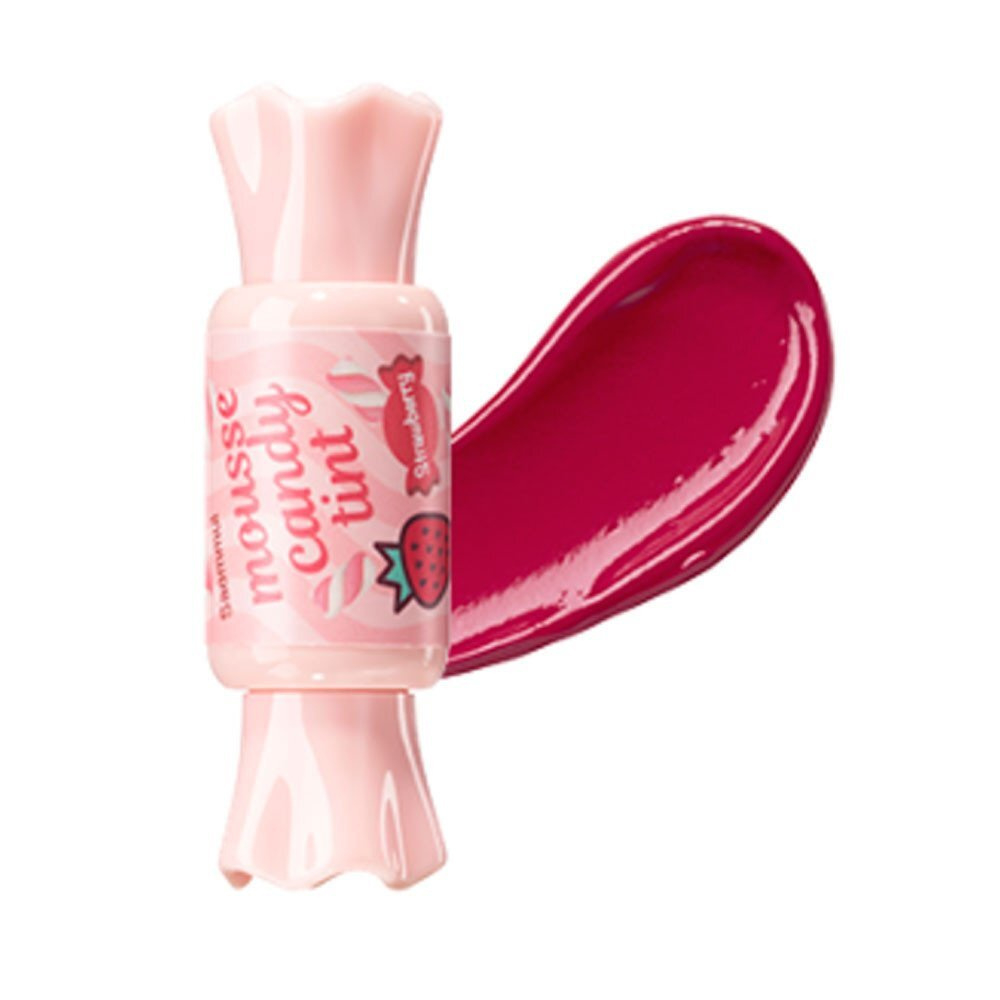 The Saem Тинт-конфетка для губ 02 Saemmul Mousse Candy Tint 02 Strawberry Mousse 8г