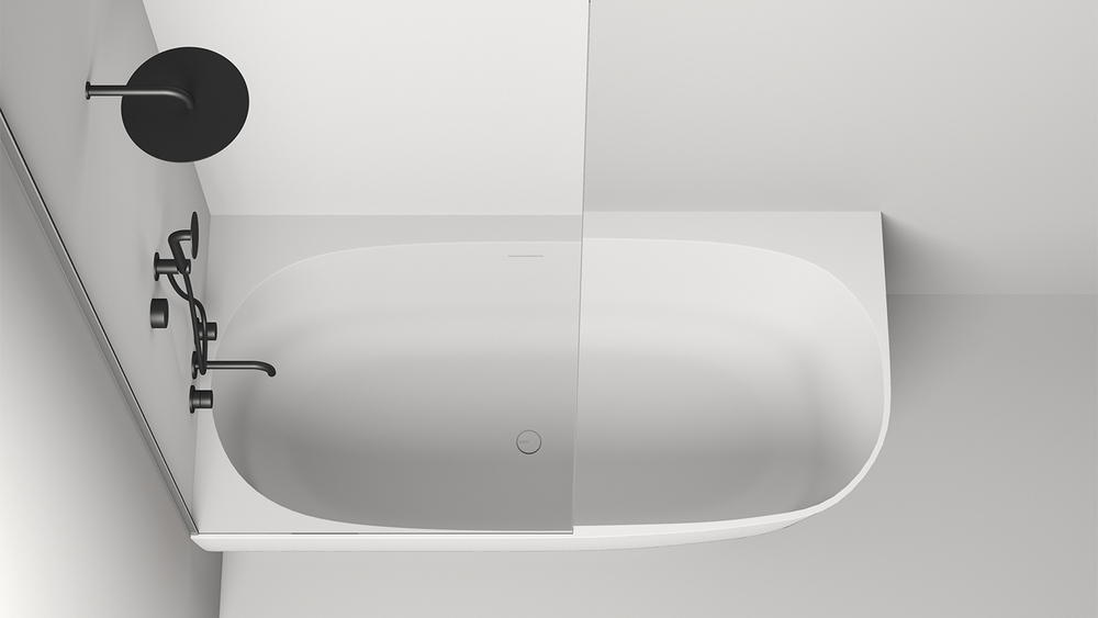 Ванна SOFIA CORNER L 170x85 матовая покраска по RAL полностью